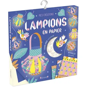ISBN Editions Gründ Pochette épaisse - Lampions en papier pas cher