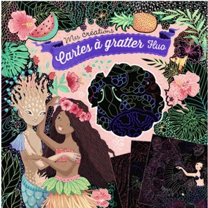 GRUND JEUNESSE Cartes à gratter - fluo - pochette