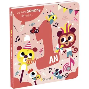 Comparateur de prix : Grund Le livre sonore de mes 1 an - Livre sonore avec 6 puces - À partir de 1 an