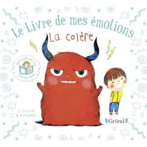 Gründ Le livre de mes émotions - La colère pas cher