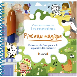 ISBN Grund Pinceau magique - Cherche-et-trouve - Les comptines pas cher