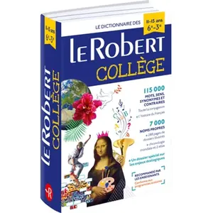 Comparateur de prix : Le Robert Collège - 6e-3e