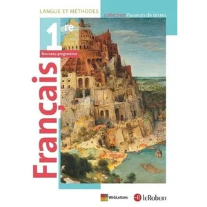 Le Robert Passeurs de textes 1ère Langue et Méthodes pas cher