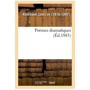 Poèmes dramatiques pas cher
