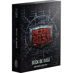 Jeu de rôles Asmodee Métro 2033 Deck de base pas cher