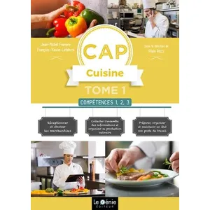 Comparateur de prix : Le Genie Editeur CAP Cuisine