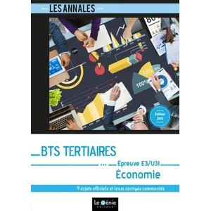 Comparateur de prix : Genie Des Glaciers BTS Tertiaires - Économie - Épreuve E3-U31