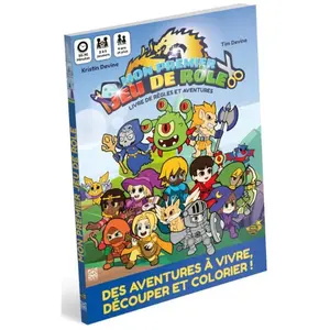 Comparateur de prix : Ynnis Editions Mon Premier jeu de rôle, une aventure à colorier