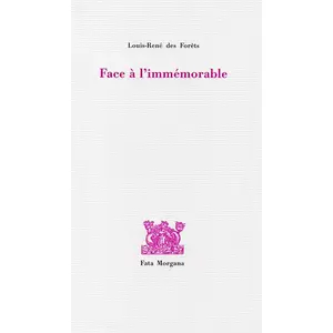 Fata Morgana Face à l’immémorable pas cher