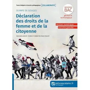 Comparateur de prix : Lelivrescolaire.fr Déclaration des droits de la femme et de la citoyen...