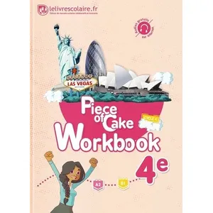 Comparateur de prix : Workbook Anglais 4e - Piece of Cake Lelivrescolaire.fr (Auteur)