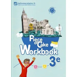 Comparateur de prix : Workbook Anglais 3e - Piece of Cake Lelivrescolaire.fr (Auteur)