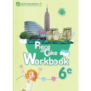 Comparateur de prix : Workbook Anglais 6e - Piece of Cake Lelivrescolaire.fr (Auteur)