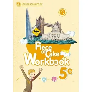 Workbook Anglais 5e - Piece of Cake Lelivrescolaire.fr (Auteur) pas cher