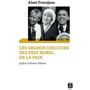 ISBN Archipoche Les grands discours des Prix Nobel de la paix pas cher