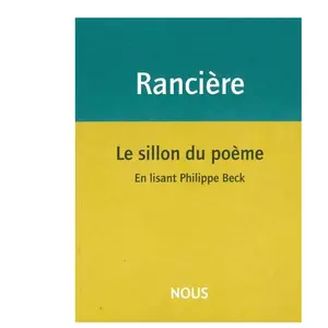 Nous Eds Le Sillon du poème pas cher
