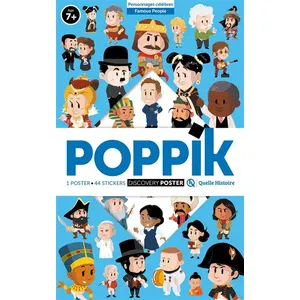 Poppik - 100 grands personnages de l'Histoire pas cher