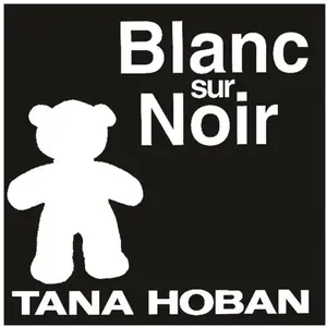 Kaleidoscope Blanc sur noir pas cher