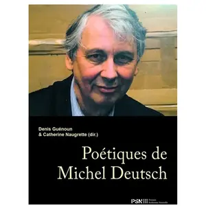 Presses De La Sorbonne Nouvelle Poétiques de Michel Deutsch broché