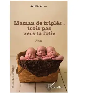 L'harmattan Maman de triplés : trois pas vers la folie pas cher