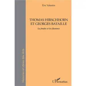 L'harmattan Thomas hirschhorn et georges bataille pas cher