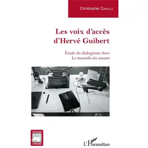 L'harmattan Les voix d'accès d'Hervé Guibert pas cher