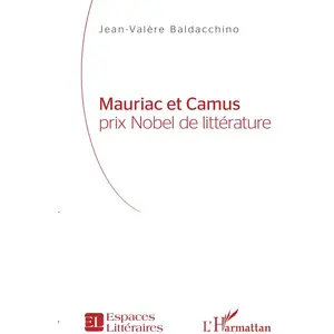 L'harmattan Mauriac et Camus pas cher