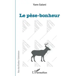 L'harmattan Le pèse-bonheur pas cher