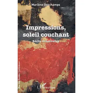 L'harmattan Impressions, soleil couchant pas cher