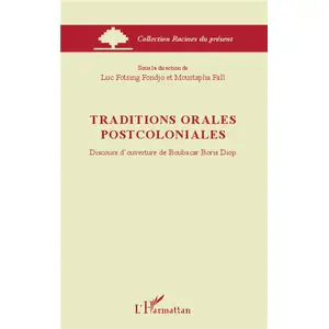 L'harmattan Traditions orales postcoloniales pas cher