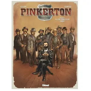GLÉNAT BD Pinkerton Tome 4 - Dossier Allan Pinkerton 1884 pas cher