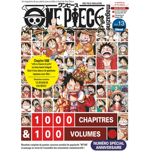 Comparateur de prix : Glénat One Piece Magazine - Tome 13