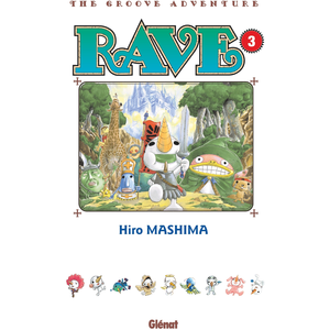 GLENAT Rave - édition originale tome 3 pas cher