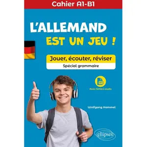 Comparateur de prix : Ellipses L'allemand Est Un Jeu ! - Jouer, Écouter, Réviser - Cahier A1...