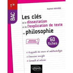 Comparateur de prix : Ellipses Les clés de la dissertation et de l'explication de texte en p...