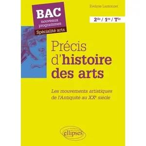 Comparateur de prix : Ellipses Précis d'histoire des arts. Les mouvements artistiques, de l'...