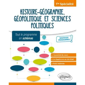 Ellipses Spécialité Histoire-géographie, géopolitique et sciences politiques - Terminale - Nouveaux programmes pas cher