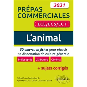 Comparateur de prix : Ellipses L'animal. 50 uvres en fiches pour réussir sa dissertation de...