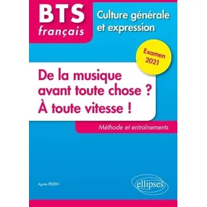 Ellipses BTS tout en un méthodes et entraînements - 1. De la musique a...