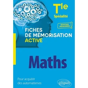 Ellipses Spécialité Mathématiques - Terminale - nouveaux programmes pas cher