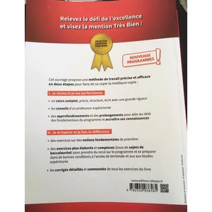 Ellipses Spécialité Physique-chimie - Première - Nouveaux programmes pas cher