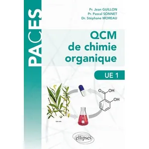 Comparateur de prix : Ellipses UE1 - QCM de chimie organique