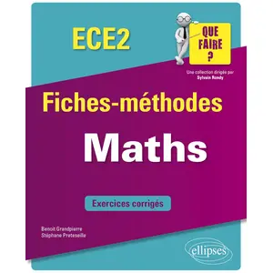 Ellipses Mathématiques ECE 2e année pas cher