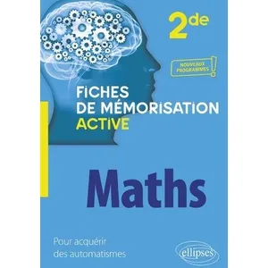 Ellipses Mathématiques - Seconde - nouveaux programmes pas cher