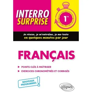 Ellipses Français - Première - nouveaux programmes pas cher