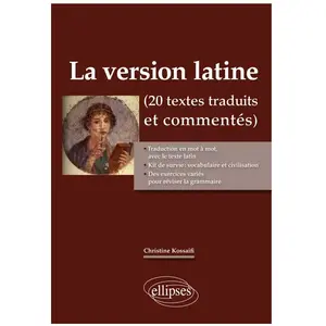 Comparateur de prix : Ellipses La Version latine (textes traduits et commentés)
