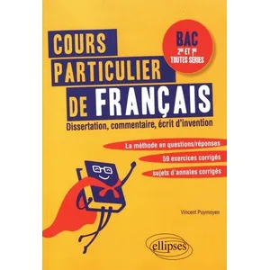 Ellipses Cours particulier de Français. Bac Seconde et Première toutes séries pas cher