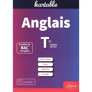 Comparateur de prix : Ellipses Anglais, Tle toutes séries (L, ES, S)