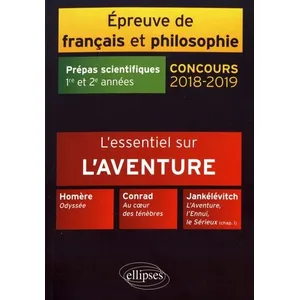 Ellipses L'essentiel sur l'aventure. Homère, Odyssée - Conrad, Au c u... pas cher