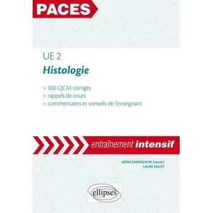 Comparateur de prix : Ellipses PACES : histologie - UE2 - entraînement intensif (édition 2018)